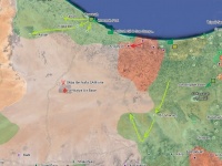 Войска ПНС пытаются подобраться к авиабазе Аль-Ватайя на западе Ливии