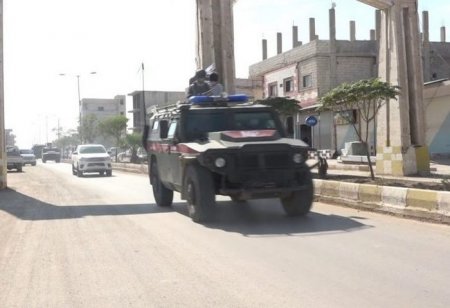 Российская военная полиция начала размещаться в приграничных с Турцией сирийских городах