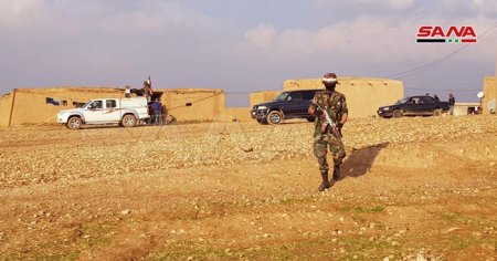 Сирийская армия расширяет зону контроля вдоль трассы М-4 в провинции Хасака