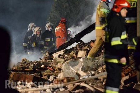 ЧП в Польше: взрывом газа уничтожен дом на горнолыжном курорте (ФОТО, ВИДЕО)