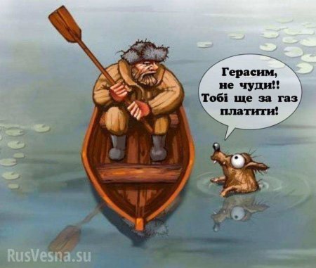 Сеть взорвалась фотожабами после совета украинцам «продать собаку и заплатить за газ» (ФОТО)