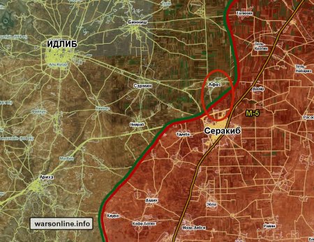 Сирийская армия нанесла тяжелый удар по скоплению джихадистов под Серакибом