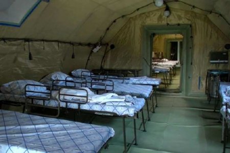 Полевой коронавирусный госпиталь Минобороны в Дагестане: взгляд изнутри (ФОТО, ВИДЕО)