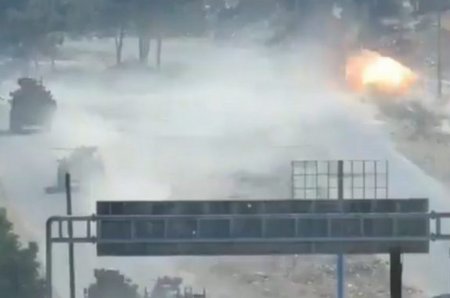 Российско-турецкий патруль снова атакован на трассе М-4