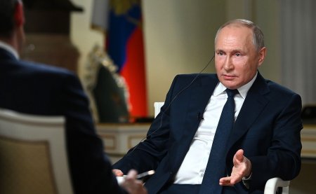 Интервью Владимира Путина американской телекомпании NBC