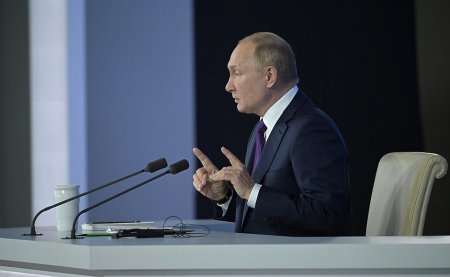 Большая пресс-конференция Владимира Путина — ТЕКСТОВАЯ ТРАНСЛЯЦИЯ (ФОТО)