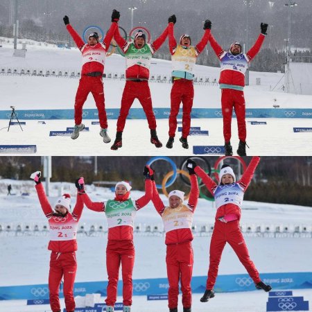 Мы ждали этого момента 42 года: российские лыжники «грохнули» Норвегию и взяли золото Олимпиады (ФОТО)