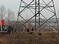 В Кузбассе предотвращена крупная авария на ВЛ-110 кВ в Киселевске