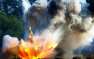 Взрыв и пожар на рынке в Мариуполе (ВИДЕО)