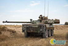На Украину прибыла первая партия колёсных танков AMX-10RC