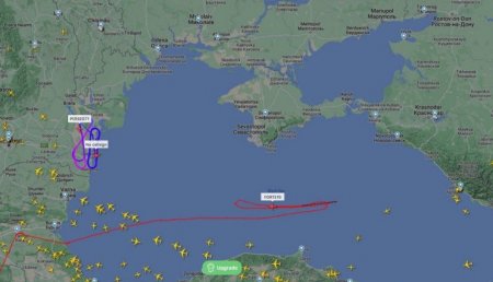 В Черном море российский самолёт столкнулся с американским беспилотником.