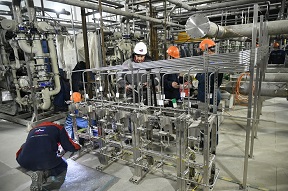 На стройплощадке Курской АЭС-2 завершены испытания водоподготовительной установки