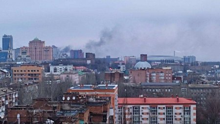 Донецк и Макеевка под огнём: ранен мирный житель (ФОТО)