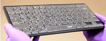 Представлена клавиатура, узнающая владельца