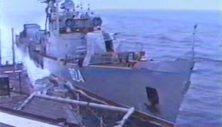 Плата за наглость: как наш сторожевик протаранил корабль ВМС США в Черном море