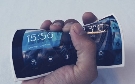 Samsung запатентовал сгибающийся смартфон
