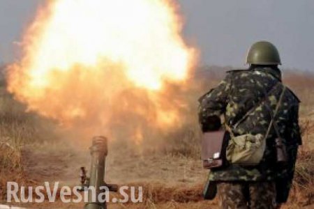 ВСУ за ночь выпустили более 170 артснарядов и мин по прифронтовым зонам ДНР