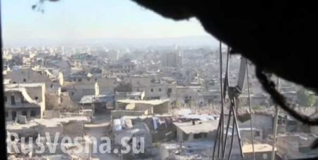 Героическая спецоперация в Алеппо: русские и сирийские военные спасают мирных жителей (ВИДЕО)