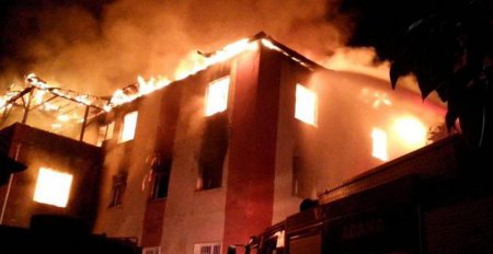 Пожар в детском интернате в Турции: погибли 12 человек