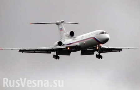 Опубликованы кадры со вспышкой в небе в момент крушения Ту-154 (ВИДЕО)