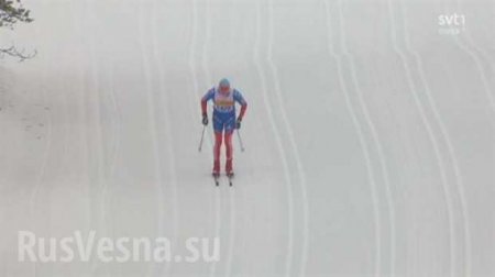 Чемпион из Германии удивил мир, одев форму России на лыжных гонках в Швеции (ФОТО)