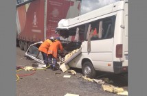 В Житомирской области столкнулись маршрутка и грузовик, 10 погибших