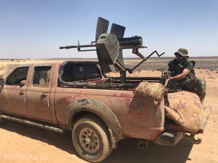 Ад в чёрной пустыне: ВКС и армия Сирии выжигают боевиков (ВИДЕО, ФОТО 18+)