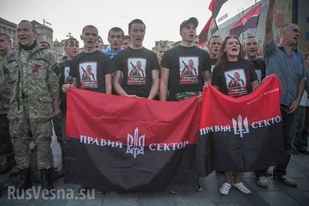 Украину лихорадит: Правый сектор пошел против Порошенко (ВИДЕО)