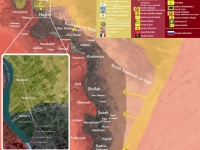 Ситуация в районе анклава ИГ в провинции Дейр-эз-Зор к 9 декабря 2018. Курд ...