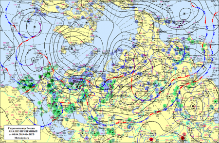 Циклон над Финским заливом испортит погоду на Северо-западе и в Центре стра ...