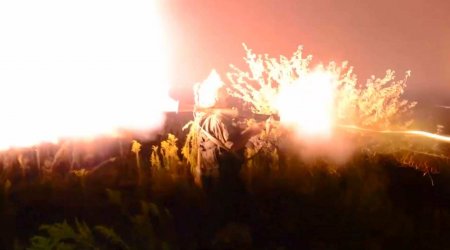 Атака российских военных на лагерь террористов в Абхазии: впечатляющие кадры ночной спецоперации (ВИДЕО)