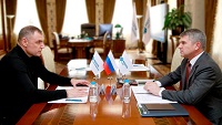 Юрий Зайцев и Игорь Маковский обсудили перспективы сотрудничества и развити ...