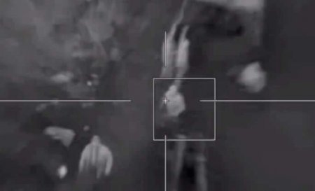 «Ланцет» атакует американскую САУ М109 на донбасском фронте (ВИДЕО)