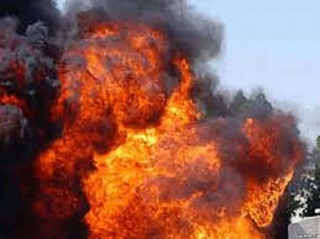 Повторные взрывы: в Киеве горит ТЭС (+ВИДЕО)