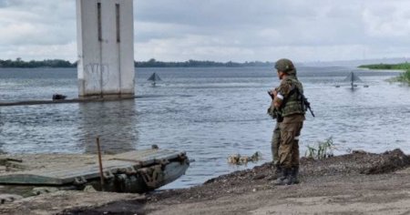 Сальдо: В Херсонской области потопили баржу с десантом ВСУ, пытавшимся форсировать Днепр